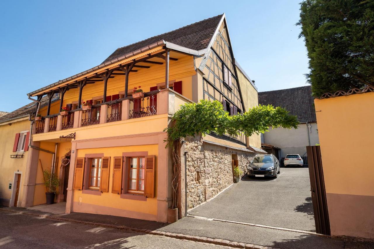 Appartements - La Cour St Fulrad Saint-Hippolyte  Bagian luar foto