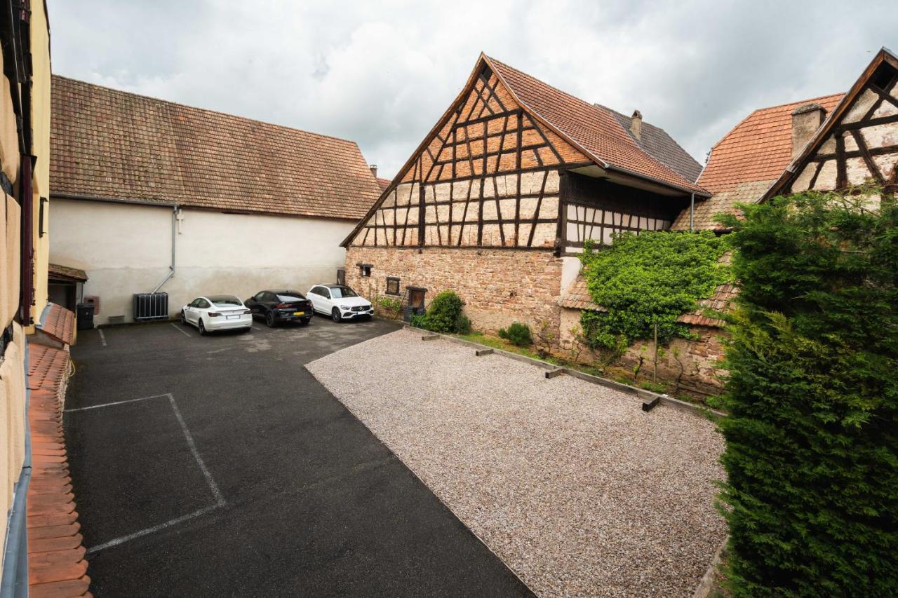 Appartements - La Cour St Fulrad Saint-Hippolyte  Bagian luar foto