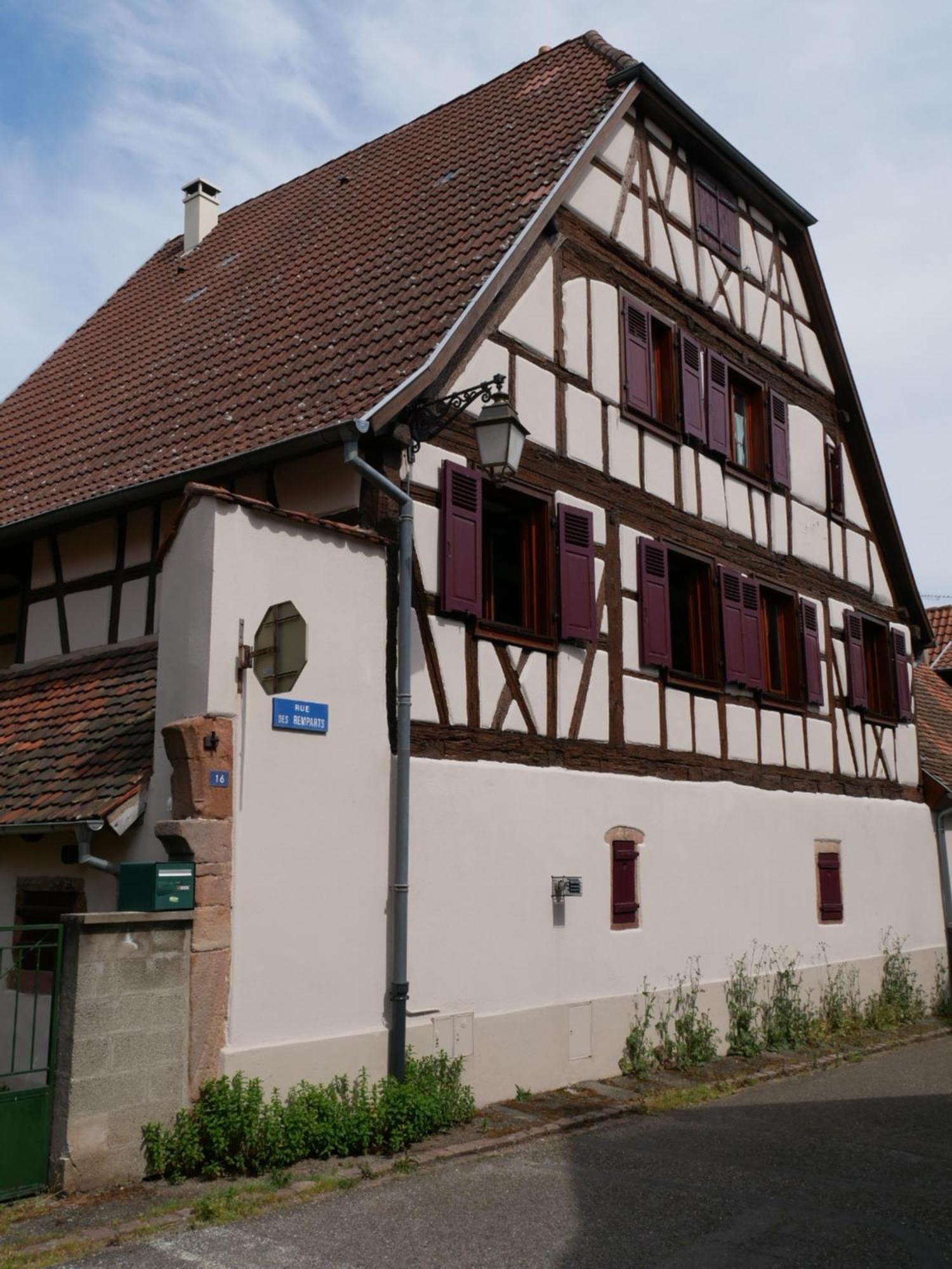 Appartements - La Cour St Fulrad Saint-Hippolyte  Bagian luar foto